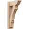 Ekena Millwork 6-in W x 14-in D x 26-in H Balboa Trad Rough Cedar Woodgrain TimberThane Outlooker, Primed Tan OUTUR060X14X26BOA04RCPR - alternate 1